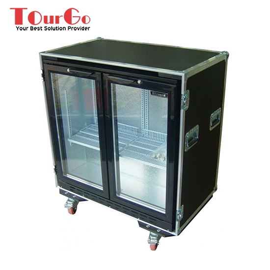 Osborne Refrigerators 250ES GBL Folding Door Cooler Fridge Flightcase