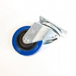 Caster Wheel 3.5inch Swivel Blue Set of 4 Road Case