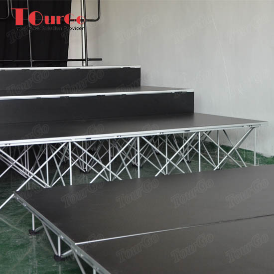 Tourgo Modular Stage Kits Event Portable Stage For Sale Used Dj Stage