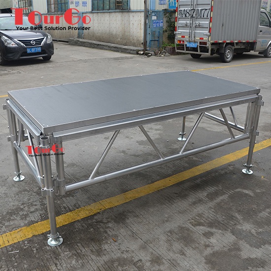 1X2m Non-slip Aluminum Stage Platform