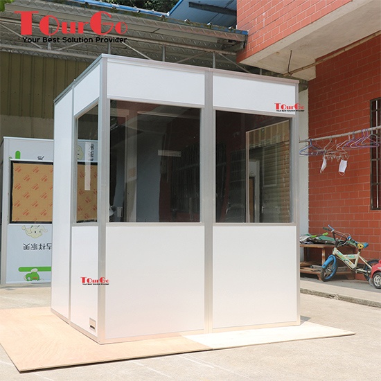 ISO 4043 2016 Norm Simultaneous Interpretation Booth With White Color