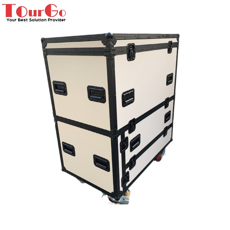 TourGo customized colour dismountable space adjustment Utility trunk pack Flight Road Cable Cases
