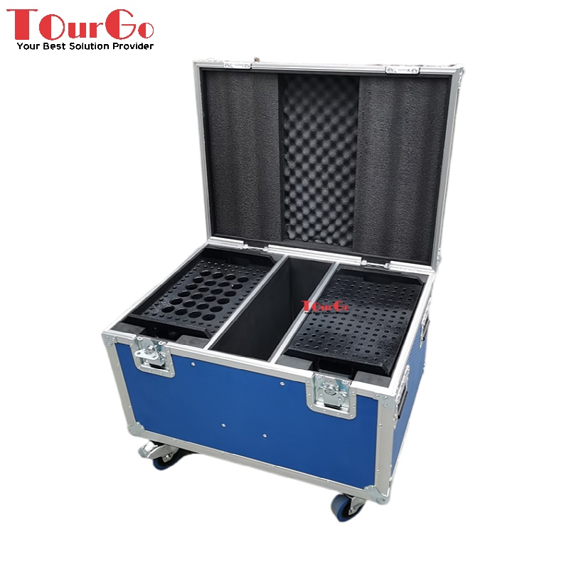 TourGo Portable Aluminum truss fittings concial spigot pin accessories hardware flight road rigging pin concial case with tray