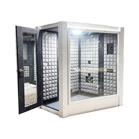 Custom white soundproof recording studio room/live rooms/karaoke booths/telephone booth/VR experience room