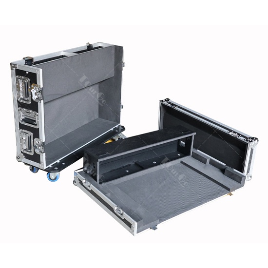 ATA Digital Audio Mixer Flight Case for Allen & Heath SQ7 Console with Compartment and Caster Wheels