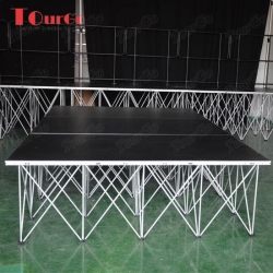  TourGo Aluminum Portable Stage Platform Mobile Stage For Sale