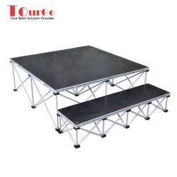  TourGo Indoor Stage System with Stage Platform Used Movable Stage