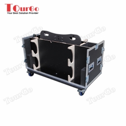 TourGo Smart Metals 062.1000B / 062.3000B Twin LCD and Plasma Stand Base And Bracket Flight case