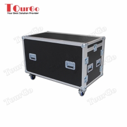 TourGo Smart Metals 062.1000B / 062.3000B Twin LCD and Plasma Stand Base And Bracket Flight case