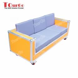 Sofa Flight Case For Performance Team And Exhibition