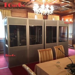 ISO Interpretation Booth/Soundproof Booth For Simultaneous Translation