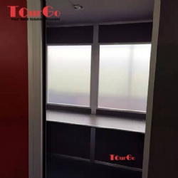 Two Person Interpretation Booth With Red Color Made By TourGo