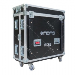 Flight case midas m32 live digital console mixer flight case