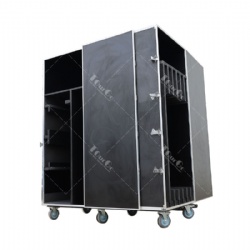 Custom Portable Large Storage Wardrobe Transport FlightCases