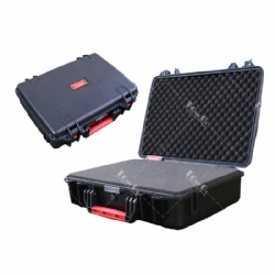 30L Black Watertight Wheeled ABS Hard Case with Foam Insert