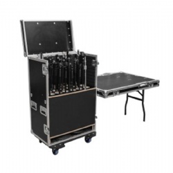 24-UP Mic Stand 24 x 30 Road Cases