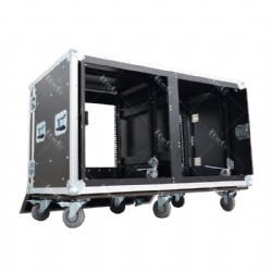 19”Rack Double Side Sliding 12U Flight Case