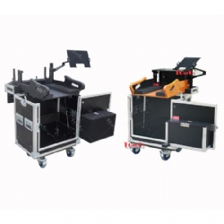 Aluminum Flip Flight Mixer Case for Allen & Heath SQ-5 Controller