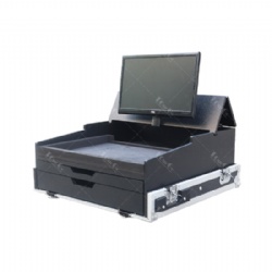 Waves eMotion LV1 Mixer Controller All-In-One Flight Case with pull-out and drawer
