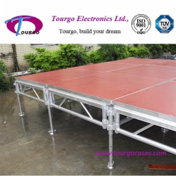 Tourgo Aluminum Stage with Industry Surface