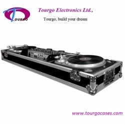 Turntables Coffin - 2pcs Turntables / 19inch Mixer DJ Coffin